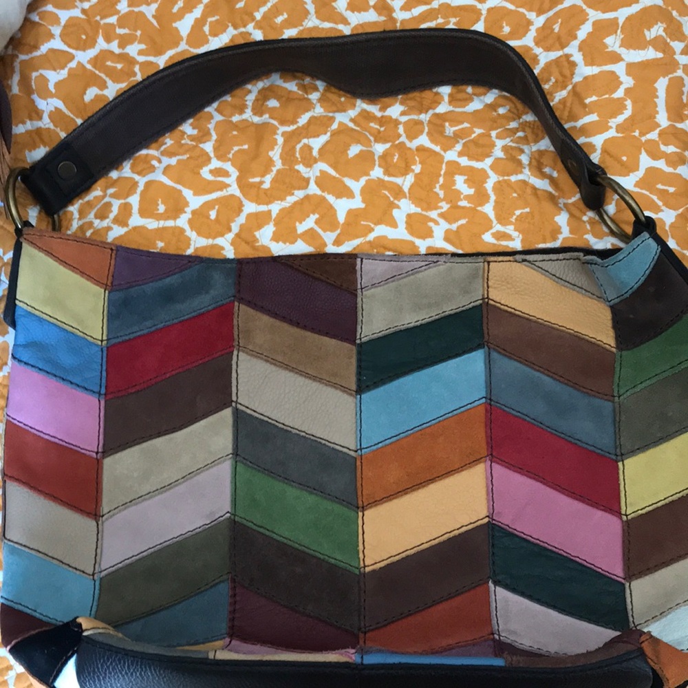 Lucky brand patchwork purse